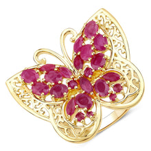 将图片加载到图库查看器,3.08 Carat Genuine Ruby .925 Sterling Silver Ring