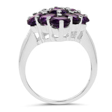 Load image into Gallery viewer, 6.78 Carat Genuine Amethyst .925 Sterling Silver Ring
