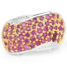 Load image into Gallery viewer, 2.49 Carat Genuine Ruby .925 Sterling Silver Ring