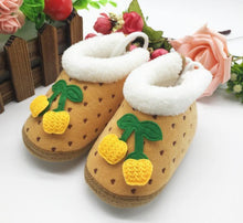 Load image into Gallery viewer, Unisex Winter Warm Baby Shoes 0-1 Year Old Anti-Slip Soft Bottom Toddler Children's Shoe