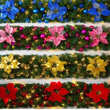 Load image into Gallery viewer, 2.7 Meter Christmas Rattan Garland Decorative