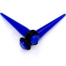 将图片加载到图库查看器,2G Dark Blue Acrylic Taper Set