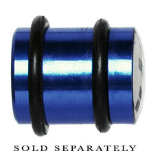 将图片加载到图库查看器,12mm Blue Anodized Titanium Blinking Plug