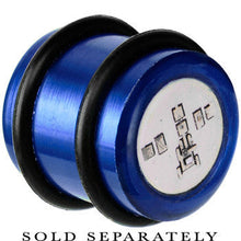 将图片加载到图库查看器,16mm Blue Anodized Titanium Blinking Plug