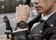 Load image into Gallery viewer, Men's Sports Waterproof Watch With Chronometers And Leather Belt Multifunction Wristwatch Unique Design Perfect Gift