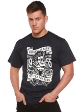 Load image into Gallery viewer, Rockabilly Night Spun Bamboo® Men's Bamboo Viscose/Organic Cotton Short Sleeve Graphic T-Shirt
