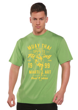 将图片加载到图库查看器,Muay Thai Spun Bamboo® Men's Bamboo Viscose/Organic Cotton Short Sleeve Graphic T-Shirt