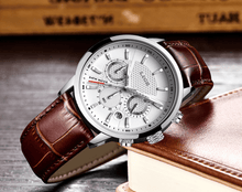 Load image into Gallery viewer, Men's Waterproof Watch With Chronometers Day View Sport Analog Watches Excellent Look Perfect Gift For Him