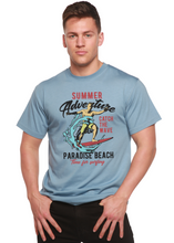 Load image into Gallery viewer, Catch The Wave Men's Bamboo Viscose/Organic Cotton Short Sleeve Graphic T-Shirt