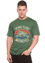 Load image into Gallery viewer, Spark Plugs Spun Bamboo® Men's Bamboo Viscose/Organic Cotton Short Sleeve Graphic T-Shirt