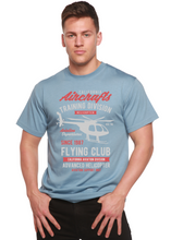 将图片加载到图库查看器,California Aircraft Men's Bamboo Viscose/Organic Cotton Short Sleeve Graphic T-Shirt