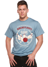 Load image into Gallery viewer, Bowling Playoffs Men's Bamboo Viscose/Organic Cotton Short Sleeve Graphic T-Shirt