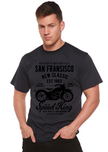 将图片加载到图库查看器,San Fransisco Spun Bamboo® Men's Bamboo Viscose/Organic Cotton Short Sleeve Graphic T-Shirt