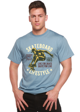 Load image into Gallery viewer, Skateboard Lifestyle Men's Bamboo Viscose/Organic Cotton Short Sleeve Graphic T-Shirt