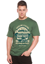 Load image into Gallery viewer, Premium Garage Spun Bamboo® Men's Bamboo Viscose/Organic Cotton Short Sleeve Graphic T-Shirt