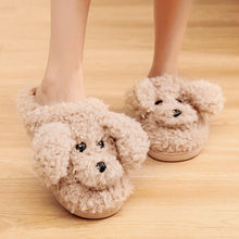 将图片加载到图库查看器,Couples Winter Pack Heel Cotton Shoes Women's Mens Slipper Winter Shoes New Fashion Casual Fur Plush Slides Winter Slippers For Women House Slippers Fluffy Soft Comfy Fuzzy Slippers Faux Fur Plush Anti-Skid Slippers