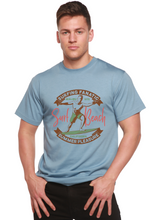 Load image into Gallery viewer, Surf Beach Men's Bamboo Viscose/Organic Cotton Short Sleeve Graphic T-Shirt