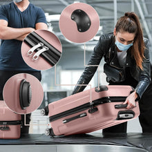 Load image into Gallery viewer, 3-Piece Hard Shell Luggage Set with TSA Lock – 20/24/28 Inch 360° Spinner Wheels