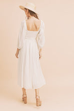 Load image into Gallery viewer, New Summer Ruffled Smocked Square Neck Balloon Sleeve Comfortable Dress β Feminine, Chic, and Elegant for Any Occasion