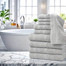 Load image into Gallery viewer, Gray Cotton Bath Towel Set (10β32 pcs)