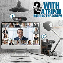 Load image into Gallery viewer, 2K 4K Conference Webcam Autofocus USB Web Camera Laptop Desktop For Office Meeting Home With Mic 1080P HD Webcam For Video Conferencing Recording and Streaming