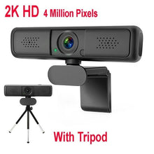 Load image into Gallery viewer, 2K 4K Conference Webcam Autofocus USB Web Camera Laptop Desktop For Office Meeting Home With Mic 1080P HD Webcam For Video Conferencing Recording and Streaming