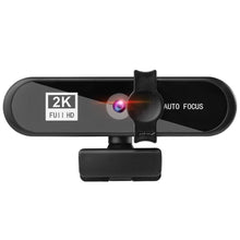 将图片加载到图库查看器,2K 4K Pc Webcam With Gift Tripod Autofocus Usb Web Camera Laptop Mini Camera 1080P with Microphone For Full Widescreen Laptop USB Webcams Privacy Shutter Tripod Desktop Notebook Webcam Video Calling Recording Webcam