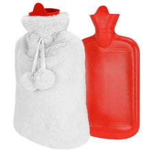 将图片加载到图库查看器,2L Hot Water Bottle with Plush Cover