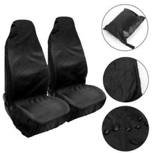 Load image into Gallery viewer, 2PCS Car Front Seat Protector Cover Heavy Duty Waterproof Car Seat Covers for Front Seats Universal Waterproof Auto Seat Covers Car Seat Cover Breathable Cushion Protector Car Seat Protectors Easy to Install Universal Fit Interior Accessories