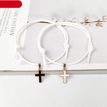 Load image into Gallery viewer, 2PCS Charm Couple Bracelet Minimalism Adjustable Handmade Lucky Rope Charm Bracelets For Family Women Teens Girl Boy Best Friend Handmade Adjustable Strings Simple Bracelets