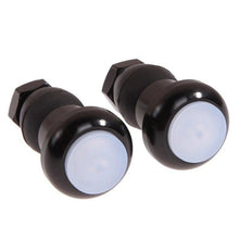 Load image into Gallery viewer, 2PCS Lightweight Bike Handlebar Light LED Bicycle Light Turn Signal Cycling Handle Bar End Plug Safty Warning Indicator Lamps Handlebar Grips Safety 2 Modes Handle Bar End Mini Plug LED Lamp
