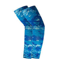 Load image into Gallery viewer, 2Pcs Unisex Cooling Arm Sleeves Cover Compression Sun Protection UV Cooling Sleeve Tattoo Cover Up Men & Women Cycling Biking Riding Golf Football Arm Cover Men Sports Running Outdoor Sun Protection Sleeves To Hide Tattoo