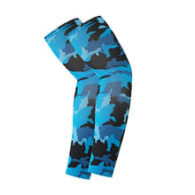 Load image into Gallery viewer, 2Pcs Unisex Cooling Arm Sleeves Cover Compression Sun Protection UV Cooling Sleeve Tattoo Cover Up Men & Women Cycling Biking Riding Golf Football Arm Cover Men Sports Running Outdoor Sun Protection Sleeves To Hide Tattoo