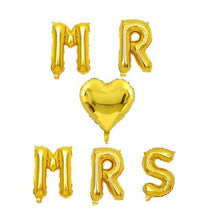 将图片加载到图库查看器,2pcs/lot Good Quality 36inch Round White and black Print Mr&Mrs Latex Balloons For Happy Wedding And Valentine's Day