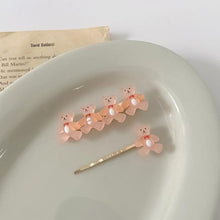 Load image into Gallery viewer, 2Pcs/Set New Girls Cute Cartoon Bear Jelly Color Hairpins Sweet Hair Clips Bangs Side Barrette Headband Fashion Hair Accessories For Women