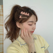 Load image into Gallery viewer, 2Pcs/Set New Girls Cute Cartoon Bear Jelly Color Hairpins Sweet Hair Clips Bangs Side Barrette Headband Fashion Hair Accessories For Women