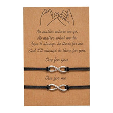 Load image into Gallery viewer, 2pcs/set Simple Matching Adjustable Rope Bracelet Set For Women New Minimalist String Couple Bracelets Friendship Jewelry Gift Handmade Adjustable Braided Rope Bracelets Lucky Wish Jewelry
