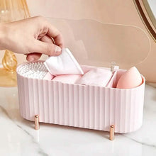 Load image into Gallery viewer, 3 Compartments Cotton Swab Storage Box