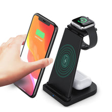 Load image into Gallery viewer, 3-in-1 Foldable Fast Wireless Charging Stand
