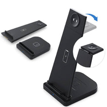 Load image into Gallery viewer, 3-in-1 Foldable Fast Wireless Charging Stand