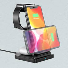 Load image into Gallery viewer, 3-in-1 Foldable Fast Wireless Charging Stand