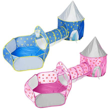Load image into Gallery viewer, 3-in-1 Kids Play Tent Ball Pit Set
