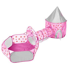 Load image into Gallery viewer, 3-in-1 Kids Play Tent Ball Pit Set