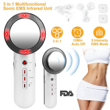 将图片加载到图库查看器,3-in-1 Multifunctional EMS Infrared Massager Fat Remover