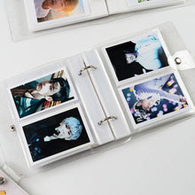 将图片加载到图库查看器,3 Inch Polaroid Photo Album Cute Bear Transparent Jewelry Small Card Collection Storage Book Mini Leaf Scrapbook Paper Baby Family Scrapbook Albums