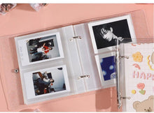 将图片加载到图库查看器,3 Inch Polaroid Photo Album Cute Bear Transparent Jewelry Small Card Collection Storage Book Mini Leaf Scrapbook Paper Baby Family Scrapbook Albums