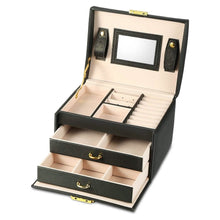 Load image into Gallery viewer, 3-Layer Jewelry Case Organizer