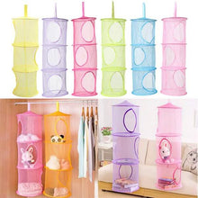 将图片加载到图库查看器,3-Layer Shelf Hanging Storage Net