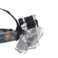 Load image into Gallery viewer, 3 LED XM-L T6 Waterproof Headlamp LED Torch Flashlight