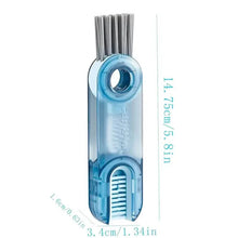 Load image into Gallery viewer, 3-Pack: 3-in-1 Tiny Bottle Cup Lid Detail Brush